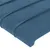 Produktbild 5 för Sänggavel LED mörkblå 144x5x118/128 cm sammet