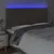 Produktbild 3 för Sänggavel LED taupe 180x5x118/128 cm tyg