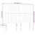 Produktbild 6 för Sänggavel LED rosa 144x5x118/128 cm sammet
