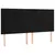 Produktbild 4 för Sänggavel LED svart 160x5x118/128 cm sammet