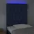 Produktbild 3 för Huvudgavel LED blå 80x7x118/128 cm tyg