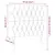 Produktbild 6 för Sänggavel LED mörkbrun 90x7x118/128 cm tyg