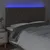 Produktbild 3 för Sänggavel LED taupe 200x7x118/128 cm tyg