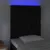 Produktbild 3 för Huvudgavel LED svart 80x7x118/128 cm sammet