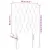 Produktbild 6 för Sänggavel LED rosa 80x7x118/128 cm sammet