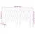Produktbild 6 för Sänggavel LED rosa 180x7x118/128 cm sammet