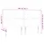 Produktbild 6 för Sänggavel LED svart 200x5x118/128 cm tyg