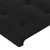 Produktbild 5 för Sänggavel LED svart 80x5x118/128 cm sammet