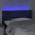 Produktbild 4 för Sänggavel LED blå 93x16x78/88 cm tyg