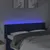 Produktbild 4 för Sänggavel LED blå 147x16x78/88 cm tyg