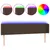 Produktbild 2 för Sänggavel LED brun 163x16x78/88 cm konstläder