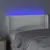 Produktbild 4 för Sänggavel LED rosa 93x16x78/88 cm konstläder