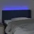 Produktbild 4 för Sänggavel LED blå 93x16x78/88 cm tyg