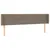 Produktbild 3 för Sänggavel LED taupe 183x16x78/88 cm tyg