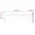 Produktbild 6 för Sänggavel LED mörkgrön 183x16x78/88 cm sammet