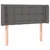 Produktbild 3 för Sänggavel LED rosa 93x16x78/88 cm konstläder