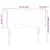 Produktbild 6 för Sänggavel LED cappuccino 93x16x78/88 cm konstläder