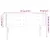 Produktbild 6 för Sänggavel LED cappuccino 147x16x78/88 cm konstläder