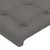 Produktbild 5 för Huvudgavel LED grå 203x16x78/88 cm konstläder