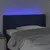 Produktbild 4 för Sänggavel LED blå 93x16x78/88 cm tyg