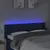 Produktbild 4 för Sänggavel LED blå 147x16x78/88 cm tyg