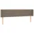 Produktbild 3 för Sänggavel LED taupe 163x16x78/88 cm tyg