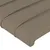 Produktbild 5 för Sänggavel LED taupe 203x16x78/88 cm tyg