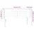 Produktbild 6 för Sänggavel LED rosa 147x16x78/88 cm sammet