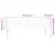 Produktbild 6 för Sänggavel LED rosa 183x16x78/88 cm sammet