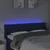 Produktbild 4 för Sänggavel LED blå 147x16x78/88 cm tyg
