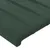 Produktbild 5 för Sänggavel LED mörkgrön 103x16x78/88 cm sammet