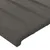 Produktbild 5 för Sänggavel LED mörkgrå 163x16x78/88 cm sammet