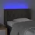 Produktbild 4 för Sänggavel LED taupe 83x16x78/88 cm tyg