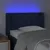 Produktbild 4 för Sänggavel LED blå 83x16x78/88 cm tyg