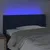 Produktbild 4 för Sänggavel LED blå 103x16x78/88 cm tyg