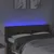 Produktbild 4 för Sänggavel LED taupe 163x16x78/88 cm tyg
