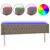 Produktbild 2 för Sänggavel LED taupe 203x16x78/88 cm tyg