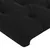 Produktbild 5 för Huvudgavel LED svart 93x16x78/88 cm sammet