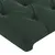 Produktbild 5 för Sänggavel LED mörkgrön 103x16x78/88 cm sammet