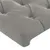 Produktbild 5 för Sänggavel LED ljusgrå 163x16x78/88 cm sammet