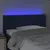 Produktbild 4 för Sänggavel LED blå 83x16x78/88 cm tyg