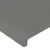 Produktbild 5 för Sänggavel LED mörkgrå 147x16x118/128 cm tyg