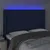 Produktbild 4 för Sänggavel LED blå 147x16x118/128 cm tyg