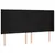 Produktbild 3 för Huvudgavel LED svart 163x16x118/128 cm tyg