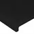 Produktbild 5 för Sänggavel LED svart 203x16x118/128 cm tyg