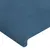 Produktbild 5 för Huvudgavel LED mörkblå 103x16x118/128 cm sammet