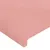 Produktbild 5 för Sänggavel LED rosa 147x16x118/128 cm sammet