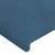 Produktbild 5 för Sänggavel LED mörkblå 183x16x118/128 cm sammet