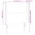 Produktbild 6 för Sänggavel LED cappuccino 83x16x118/128 cm konstläder