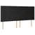 Produktbild 3 för Huvudgavel LED svart 163x16x118/128 cm konstläder